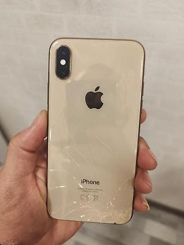 iphone 8 plus gold: IPhone Xs, Qızılı, Face ID — 4