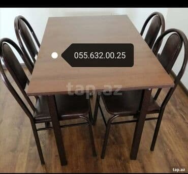 столы для совещаний: Stollar, Stullar, Masalar, Oturacaqlar, Kafe və cayxana üçün stol stul — 18