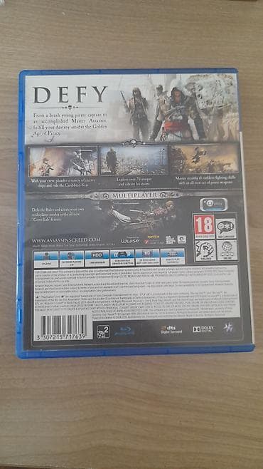 nintendo switch 1: Ps 4 Assasins creed black flag oyunu Ciziqsizdi Qabi ela veziyyetde — 3