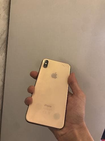 IPhone Xs Max, 64 GB, Qızılı, Simsiz şarj