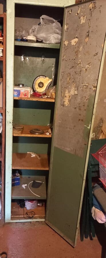 железный шкаф для документов: Aksesuar rəfi, Düz — 3