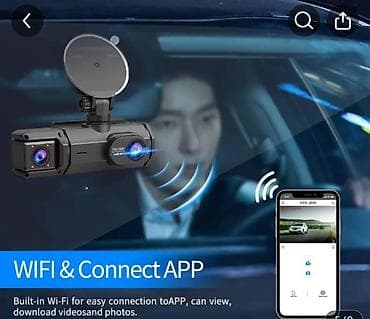 Видеорегистраторы: Vehicle BlackBOX DVR – Full HD 1080p ikikanallı avtomobil — 2