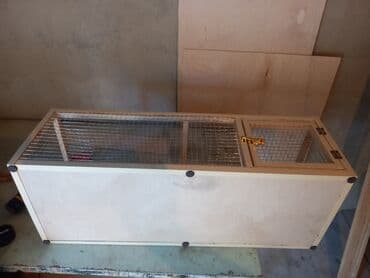 большая клетка для кролика: Ev heyvanlari ucun qefes Qiymet ölçüye görə dəyişir Uzunlugu 92 Eni — 3