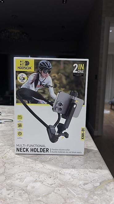 musahide kamera: KOOSDA KNH-01 Multi-Functional Neck Holder – 2 in 1 - Boyuna taxılan — 1
