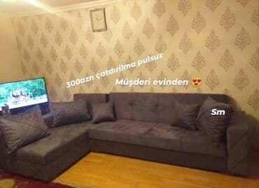 qupka: Künc divan, Qonaq otağı üçün, Bazalı, Açılan, Kitab — 3