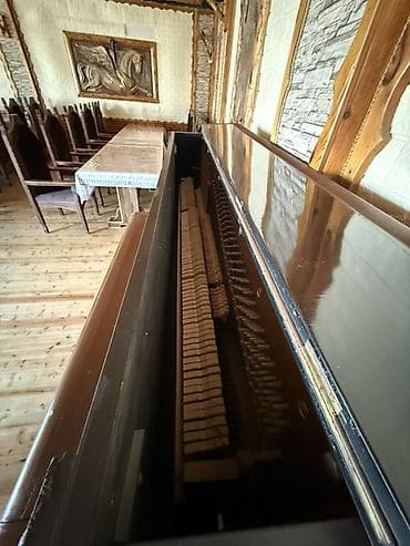 dynacord 2: Upright piano – “Музтрест” modeli (serial: 11313 9) - Korpus: qəhvəyi — 6