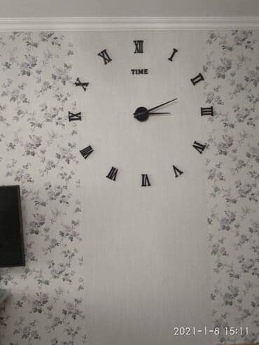 3d saat: Divar saatları, Mexaniki, Saniyə əqrəbi — 7