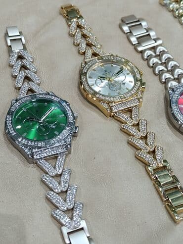 sep klonlari: Yeni, Qol saatı, Hublot, rəng - Gümüşü — 2