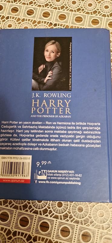 harry potter 2 azerbaycan dilinde: Satışda: Kitablar toplusu 1 ri 7manat 1) C.K. Roulinq – “Harri Potter — 6