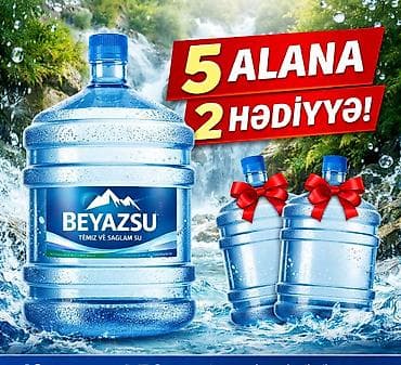 su: BEYAZSU – Təbii mineral içməli su, iri həcmli bidonlarda. • Xüsusi — 2