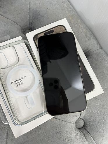 ayfon 4s: IPhone 15 Pro, 256 GB, Natural Titanium, Zəmanət — 3