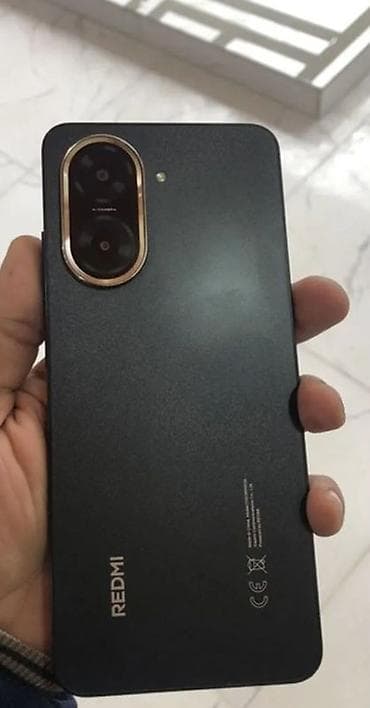 Redmi 128 GB, rəng - Qara, Barmaq izi