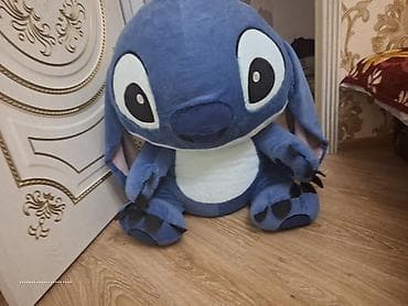 oyuncaq robot: Nəhəng mavi Stitch plyuş oyuncağı.tezedi 60m almisam tecili 20m — 2