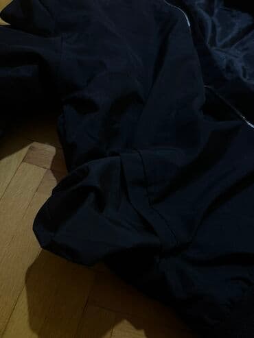 kişi dəri godəkcələr: Unisex bomber gödəkçə - Model: oversize bomber - Rənglər: qara - — 6