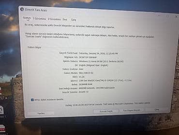 core i5: Salam. 8 aydi alinib istifade olunmadigi uchun satiram. cemisi 17 saat — 7