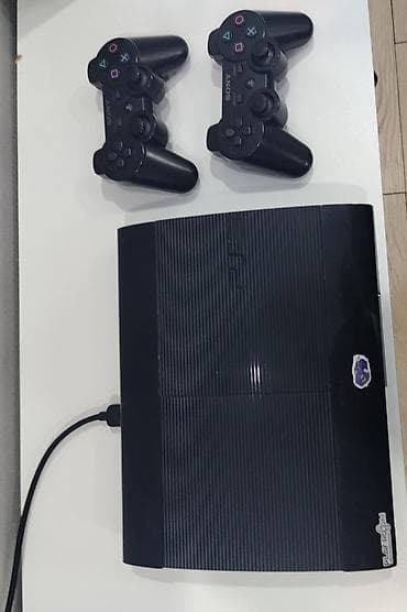 orjinal airdots: Ps3 super slim ideal vəziyyətdə 235 manat ✅ 2 pultla ✅ Bol oyunlu ✅ — 2
