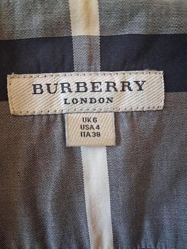 usta geyimi: Burberry London köynəyi - Dizayn: klassik böyük dama (bejevı, tünd — 3