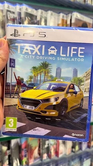 Видеоигры и приставки: PS5 üçün Taxi Life: A City Driving Simulator – disk formatı - — 1