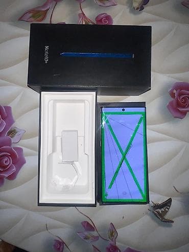 Samsung Note 10 Plus, 256 GB, rəng - Qara, Qırıq