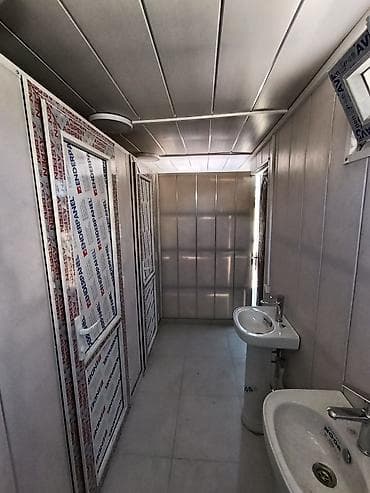 бак для душа: Modul tipli sanitariya-konteyneri - Daşına bilən metal karkaslı — 3