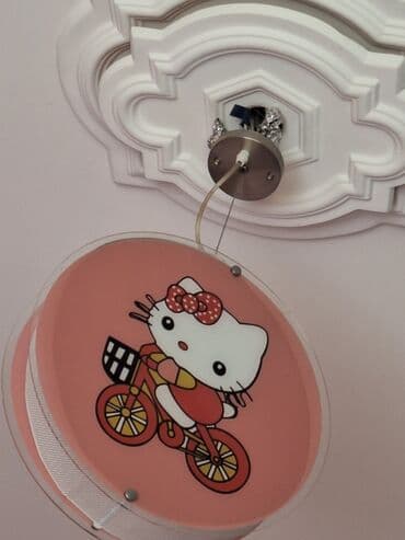 uşaq otağı üçün çılçıraq: Çılçıraq, 1 lampa, Metal — 3