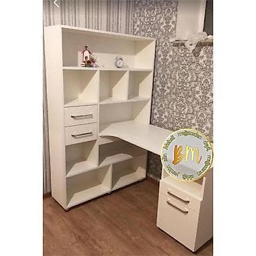 Ofis masaları: Tehvil verilmis kompyuter masasi yazi stolu onlayn ders ucun idealdi 4 — 1