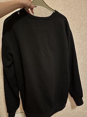 geyim kişi: Qara “Los Angeles California” yazılı svitşot M olcu — 3