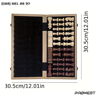 uno oyunu: 📌 Görsəldəki məhsul — “Xinliye CHESS & CHECKERS SET” adlı şahmat — 8
