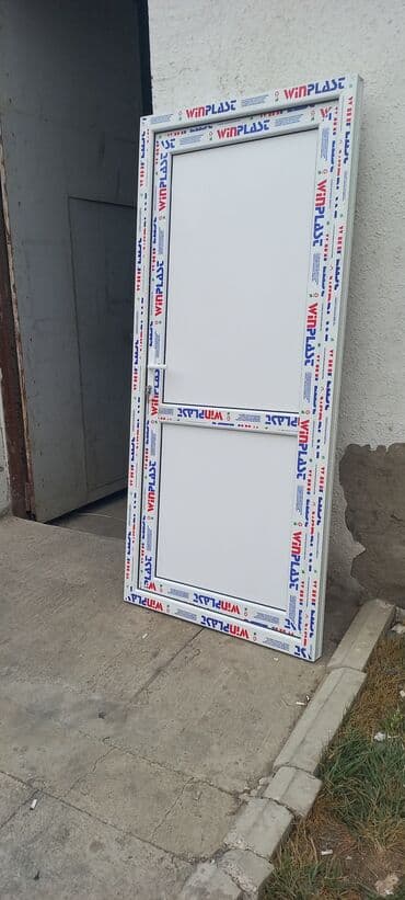 pilasdiq qapi: Yeni Plastik qapı Zamok və çərçivə ilə, Zəmanətli, Ödənişli quraşdırma, Ödənişli çatdırılma, Rayonlara çatdırılma, Pulsuz çatdırılma — 3