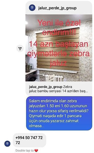 green mmc: Plissel perdelerin sifarisi qebul olunur Turkiye istehsali çox çesidli — 4