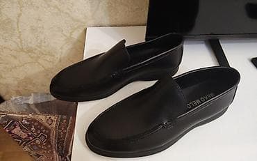 makasin: Ölçü: 42, rəng - Qara, Yeni — 1