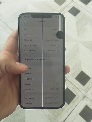 xiaomi note 12 s: IPhone 12 Pro Max, 256 GB, Sierra Blue, Qırıq — 4