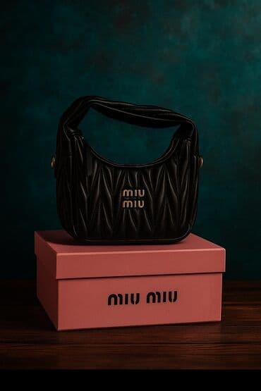 qaşlı çanta: Сумка с короткой ручкой, Miu Miu, Новый — 2