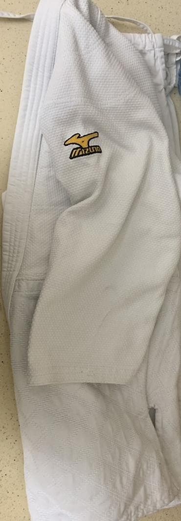 kişi geyimi: Mizuno cüdo kimono dəsti - Brend: Mizuno - Rəng: ağ - Komplekt: üst — 2
