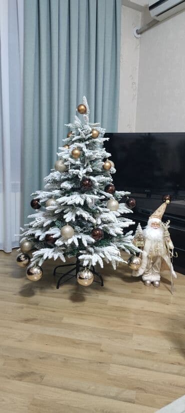 ağ çiçəyim: Yeni il oyuncaqları və bəzəkləri — 1