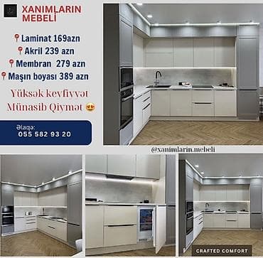laminat ucuz: Xanımların Mebeli – müasir mətbəx mebel dəstləri Material seçimləri — 1