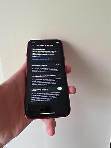 2 əl iphone: IPhone 11, 64 GB, Qırmızı, Hissə-hissə ödəniş, Zəmanət, Simsiz şarj — 5