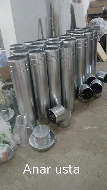 Havalandırma kanalları və qalvaniz boru-fitinq istehsalı - Material