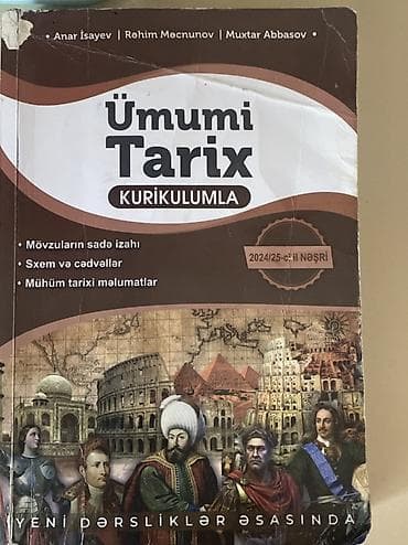 Məhsul: “Ümumi Tarix – Kurikulumla” (2024/25-ci nəşri) Müəlliflər