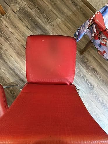 plasmas stol stul: Mətbəx üçün, Qatlanmayan, rəng - Qırmızı Stul — 2