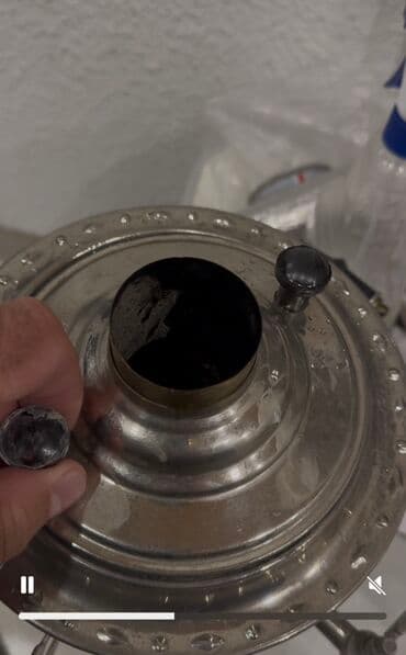 самовар на дровах: İşlənmiş Od Samovar, 3 l, Ünvandan götürmə — 5