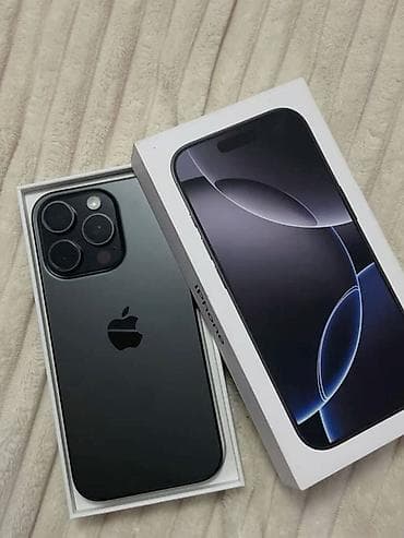 IPhone 16 Pro Max, Black Titanium, Face ID