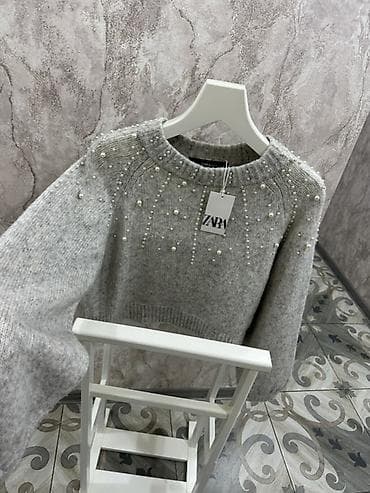 elfbar satisi: Sviter, Zara, M, rəng - Boz — 2