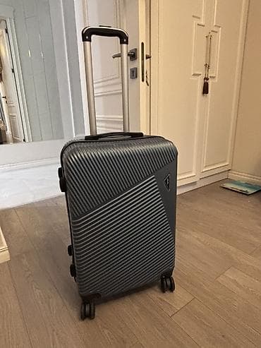 Çamadanlar: Sərt korpuslu səyahət çamadanı - Material: yüngül və möhkəm sərt — 1