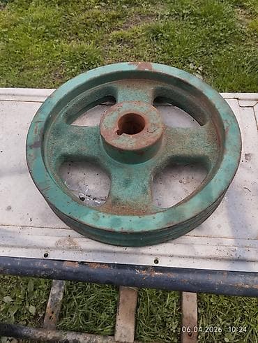 17 remen İkiqat oluklu kasnak (remen kasnağı) başqa skiflər də var -