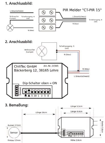 hərəkət sensoru: Almaniya istehsalı olan - Mini hərəkət datçiki ( sensor ) — 3