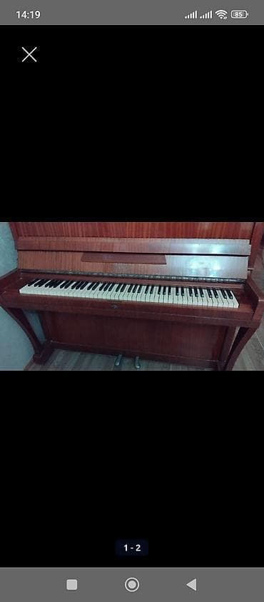 Upright pianino – klassik taxta korpusda - Tip: Akustik upright