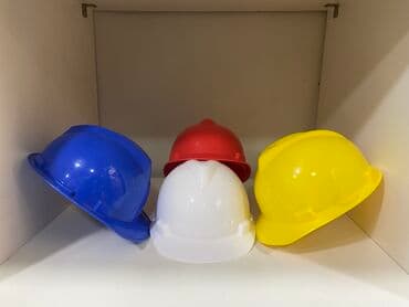 Foto və video çəkiliş: Məhsul: Mühafizə dəbilqələri (fərqli rənglərdə) Təsvir: - Tikinti — 1