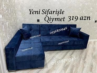 Künc divan, Yeni, Açılan, Bazalı, Parça, Şəhərdaxili pulsuz çatdırılma