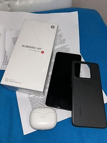 xarici hard disk satilir: Xiaomi 14T, 256 GB, rəng - Qara, 
 Sensor, Barmaq izi, İki sim kartlı — 1
